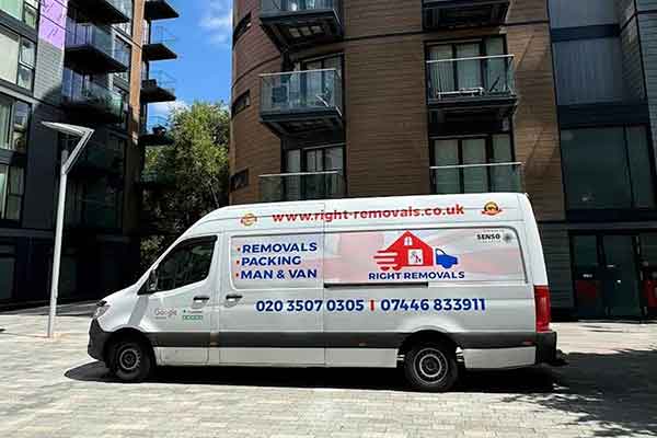 Man and Van services throughout East London, North London, Essex
